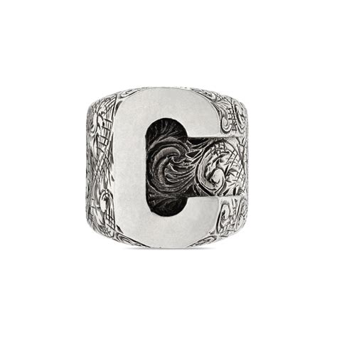 gucci puzzle ring|Gucci alphabet ring.